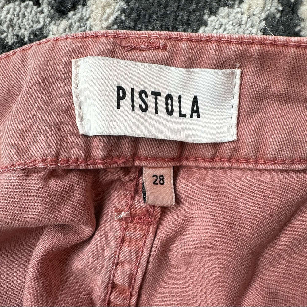 Pistola Sasha Cargo Wide Pants in Clay - Picture 8 of 8